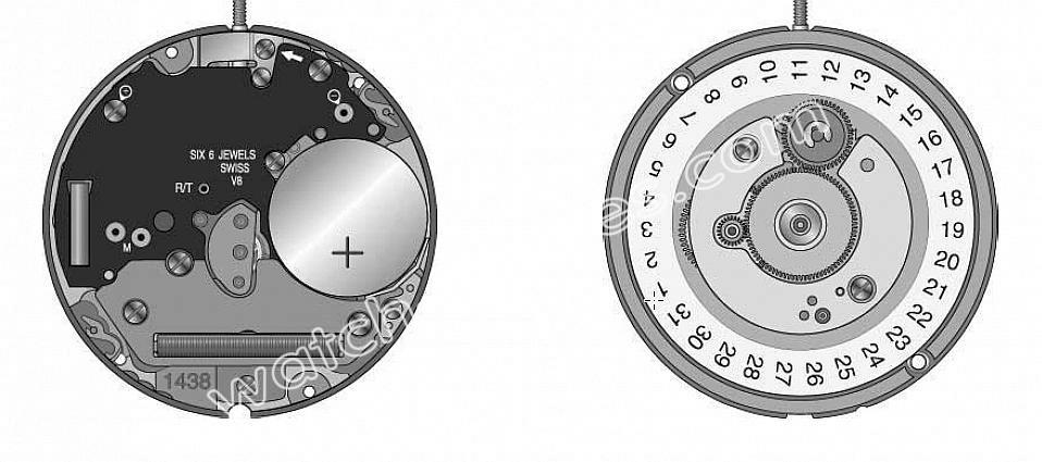 Omega 1438 - oldswisswatches.com